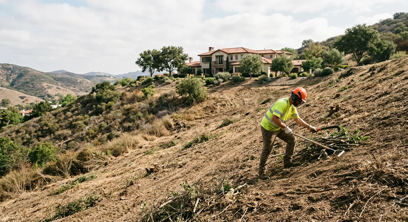 Hillside Defensible Space Clearing