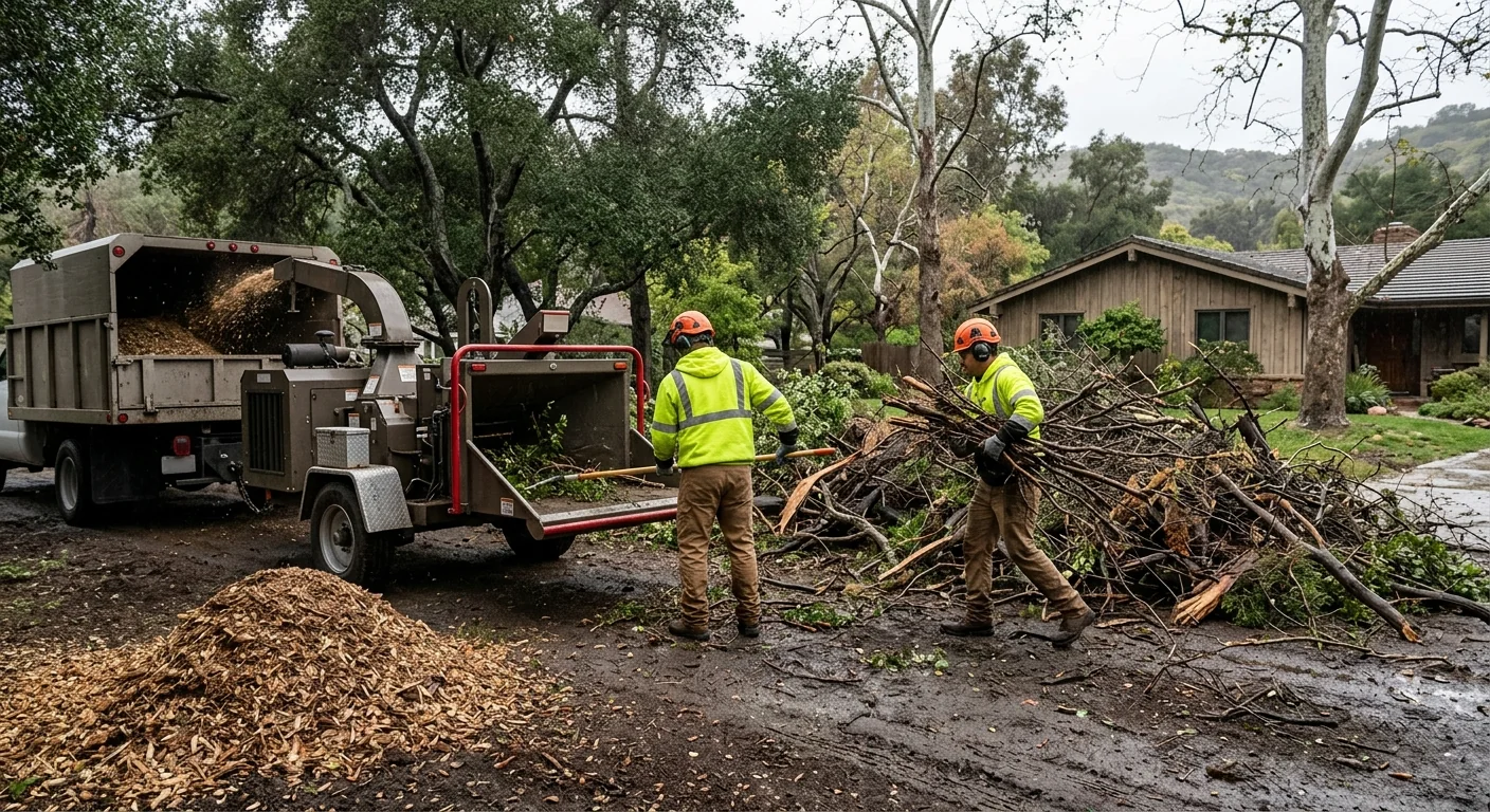 Post-Storm Debris and Brush Cleanup