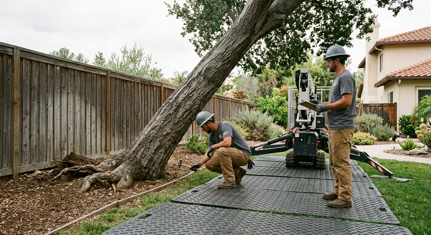 Hazardous Leaning Tree Takedown