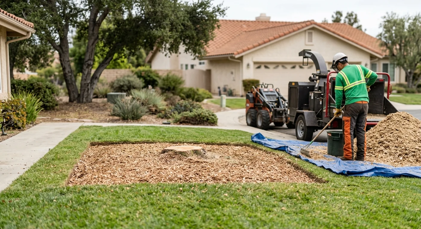 Finished Removal With Stump Grinding